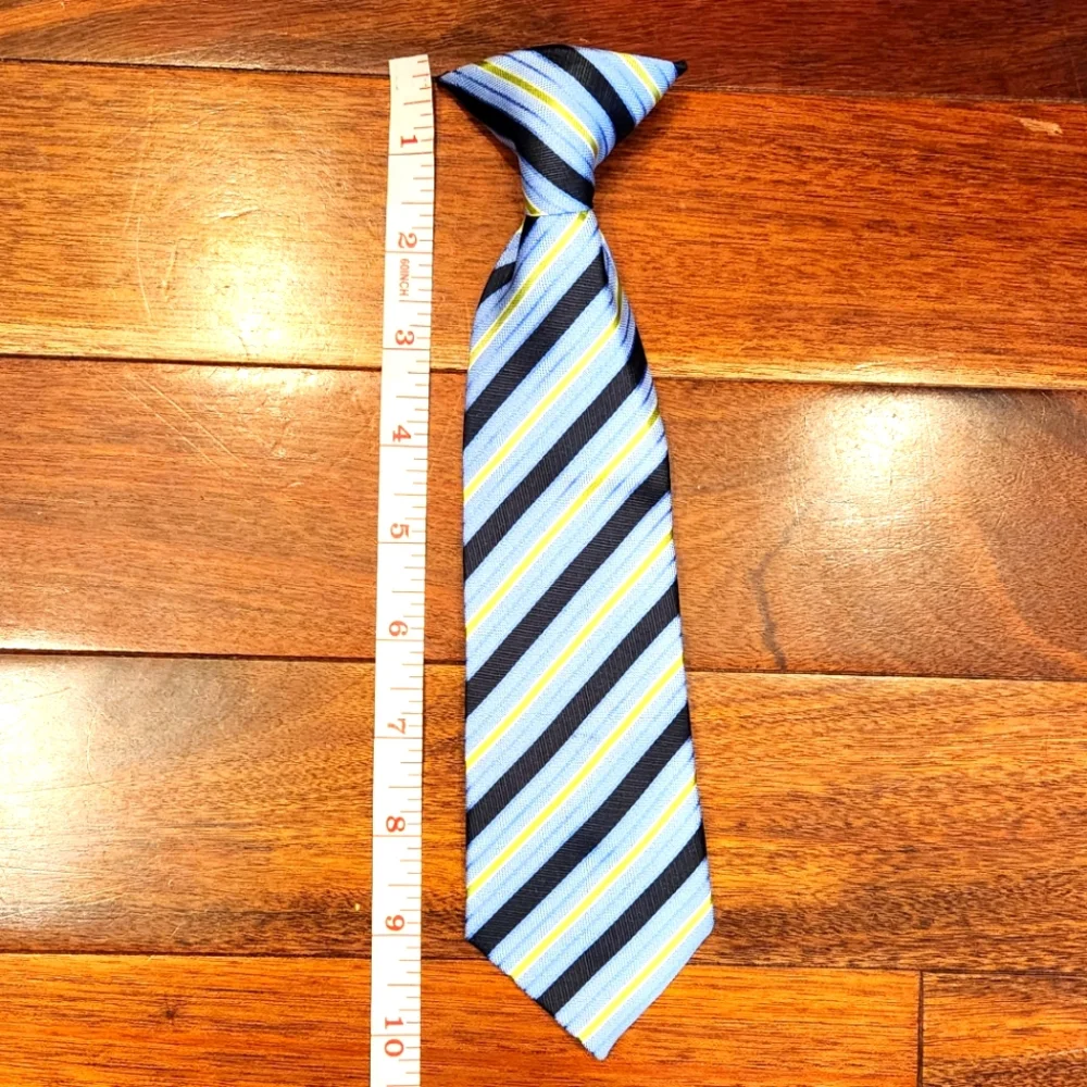 Boys 10 inches clip-on tie - Picture 1 of 3